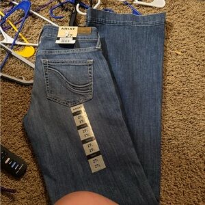 Ariat Women's Classic Straight Leg Jeans - Dark Blue